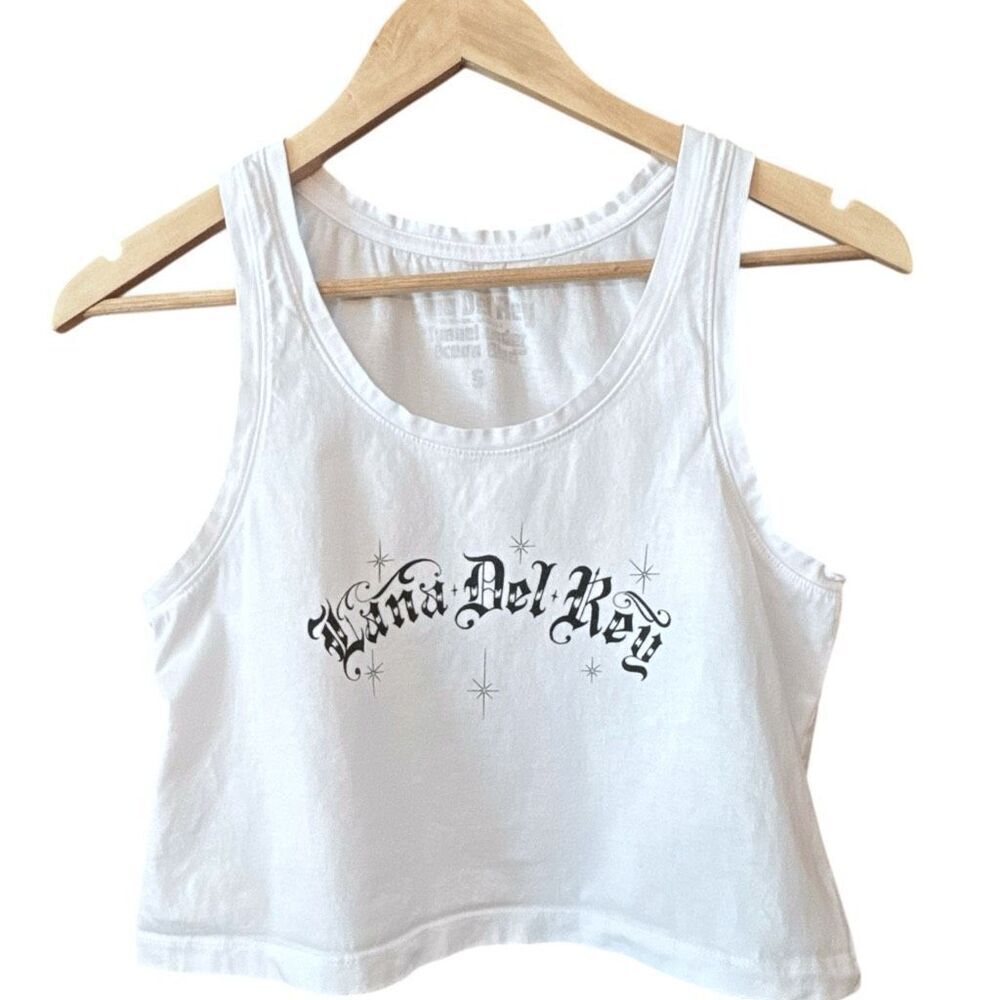 LANA DEL REY "Tunnel Under Ocean Blvd" Tour Crop Tank Top